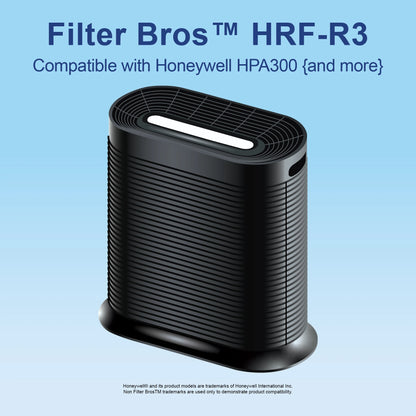 HRF-R3 Fits HONEYWELL HPA300 Series HEPA 3R + 6 Carbon Pack