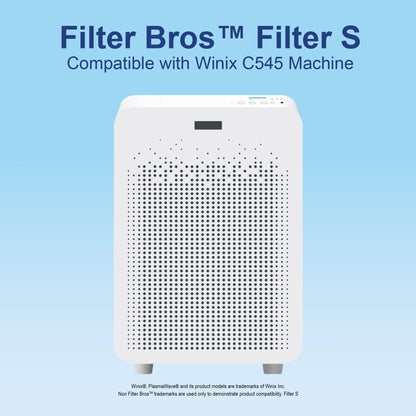 C545 Fits WINIX Filter S Plasmawave Series C545, P150, B151 HEPA Filter