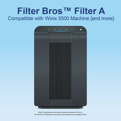 115115 Filter A Fits WINIX C535, 5300-2, P300, 5300 HEPA Size 21