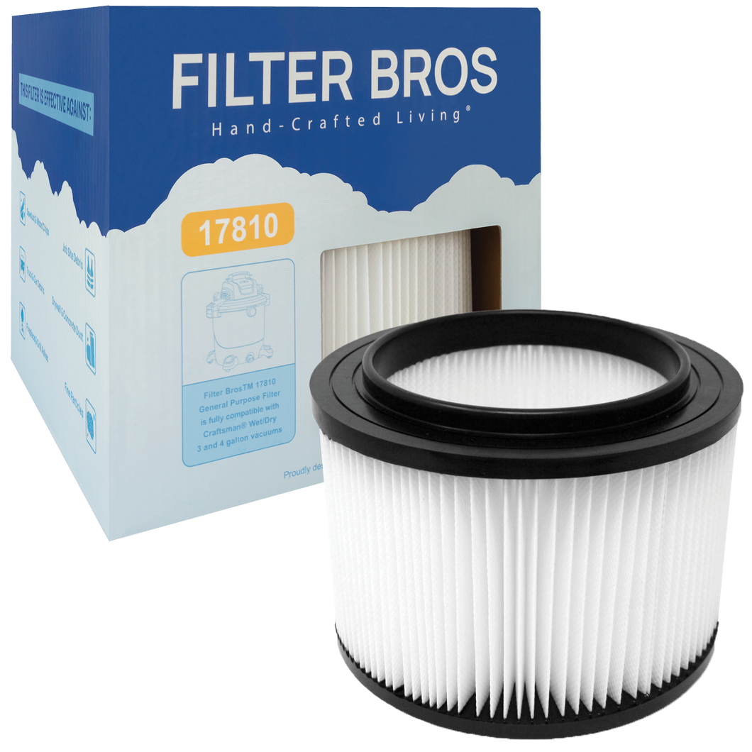 Filter Bros 17810 Compatible With Craftsman Replacement Filter