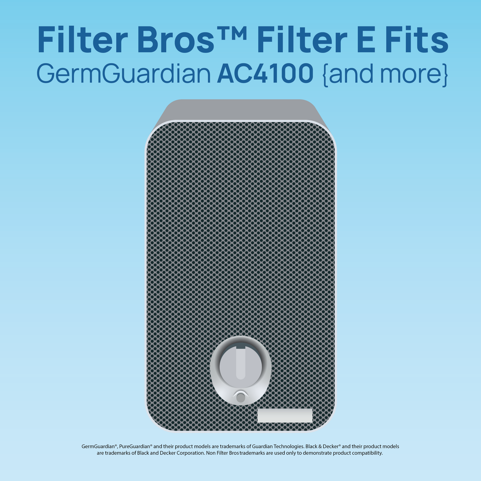 Germ guardian air purifier ac4100 deals